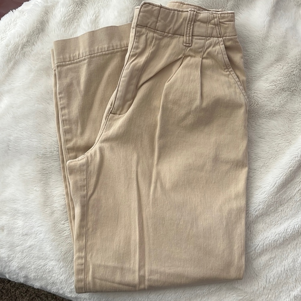 GapTeen size 12, planet, friendly, pleated khakis